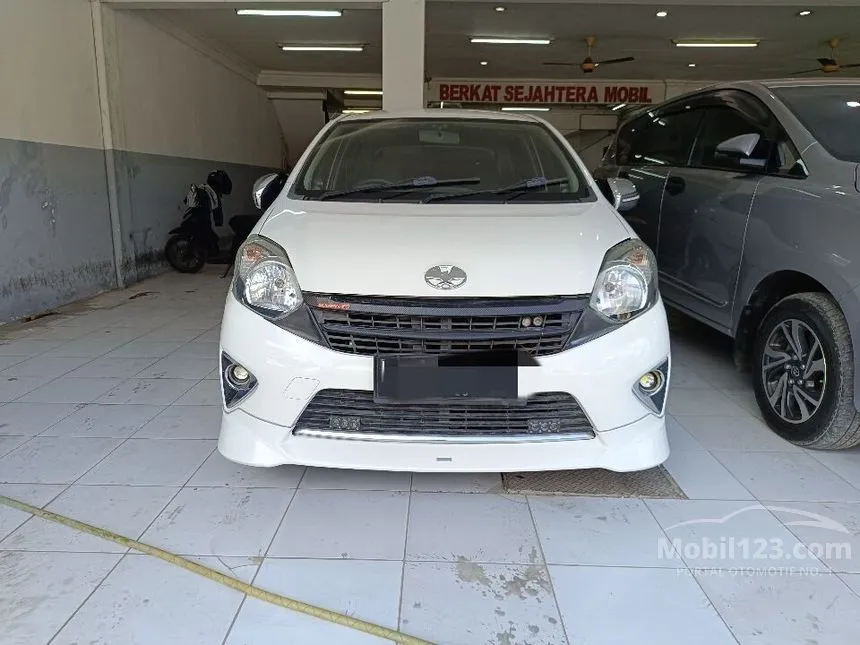 Jual Mobil Toyota Agya 2014 TRD Sportivo 1.0 di Jawa Timur Automatic Hatchback Putih Rp 95.000.004