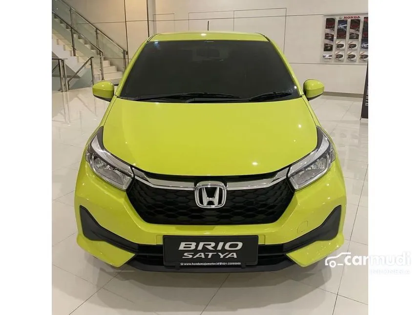 Jual Mobil Honda Brio 2024 E Satya 1.2 di DKI Jakarta Automatic Hatchback Kuning Rp 40.000.000