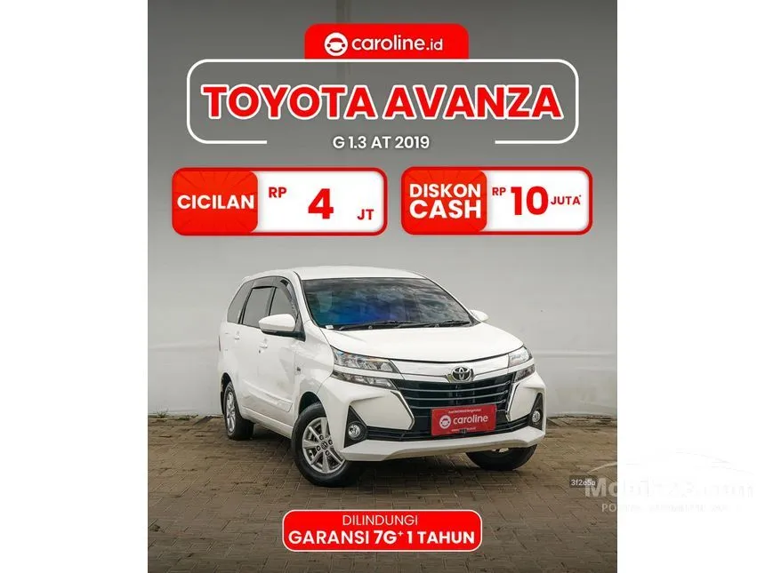 2019 Toyota Avanza G MPV