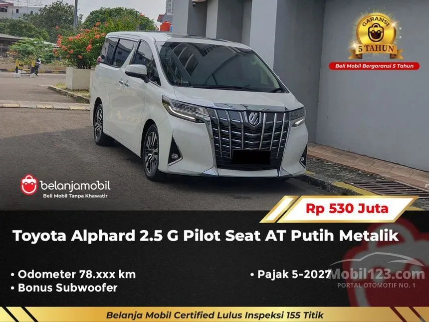 2019 Toyota Alphard G MPV