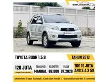 2013 Toyota Rush 1.5 S SUV Manual Silver Kondisi Low KM Siap Pakai Harga Termurah