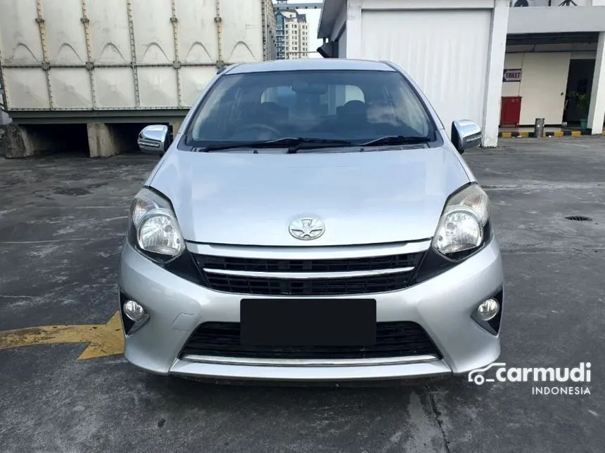Jual Mobil Toyota Agya 2015 G 1.0 di DKI Jakarta Automatic Hatchback Silver Rp 90.000.000