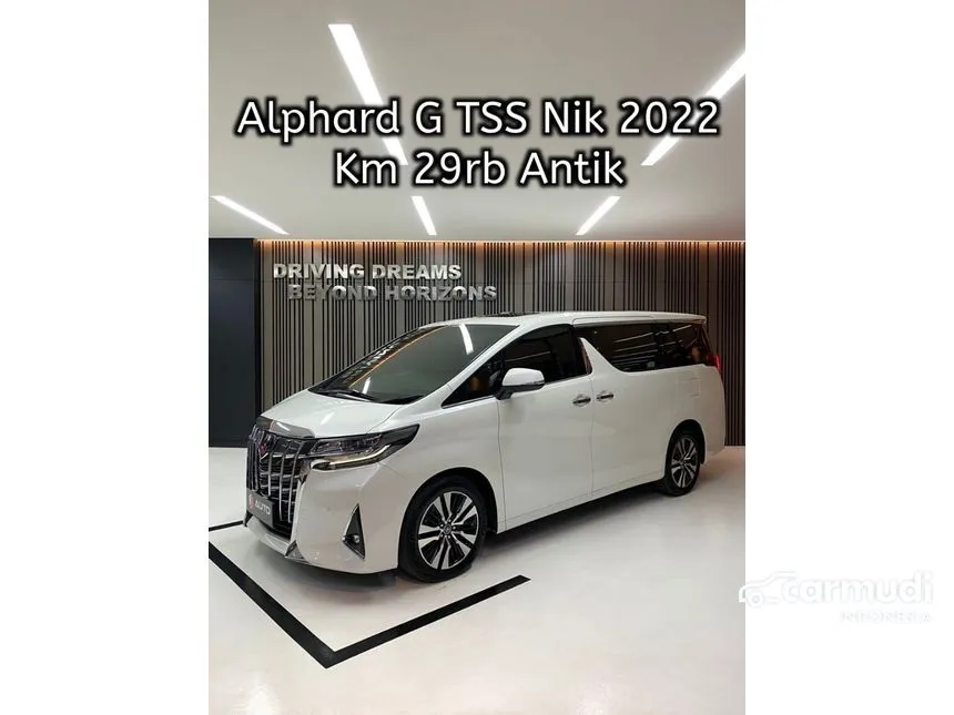 2022 Toyota Alphard G MPV