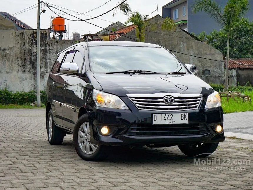 Jual Mobil Toyota Kijang Innova 2012 G 2.5 di Jawa Barat Automatic MPV Hitam Rp 199.000.000