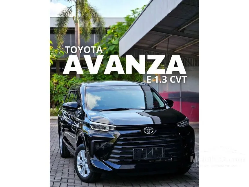 Jual Mobil Toyota Avanza 2023 E 1.3 di DKI Jakarta Automatic MPV Hitam Rp 206.100.000