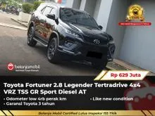2025 Toyota Fortuner 2.8 VRZ TSS GR Parts Aero Package SUV Legender Tertradrive 4x4 AT Hitam