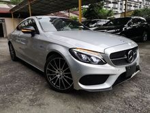 2017 Mercedes-Benz C43 AMG 3.0 MATIC Coupe - JAPAN SPEC ORI LOW MILEAGE RED INTERIOR 5 YEAR WARRANTY