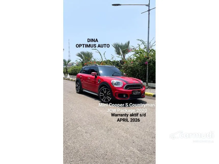 Jual Mobil MINI Countryman 2020 John Cooper Works ALL4 2.0 di Banten Automatic SUV Merah Rp 675.000.000