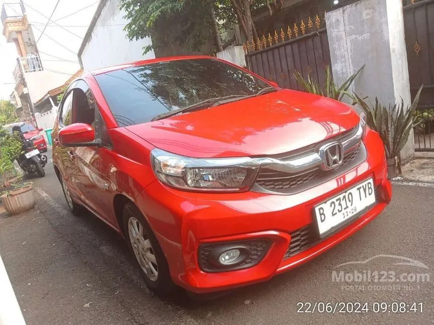 Jual Mobil Honda Brio 2018 Satya E 1.2 di DKI Jakarta Manual Hatchback Merah Rp 117.000.000