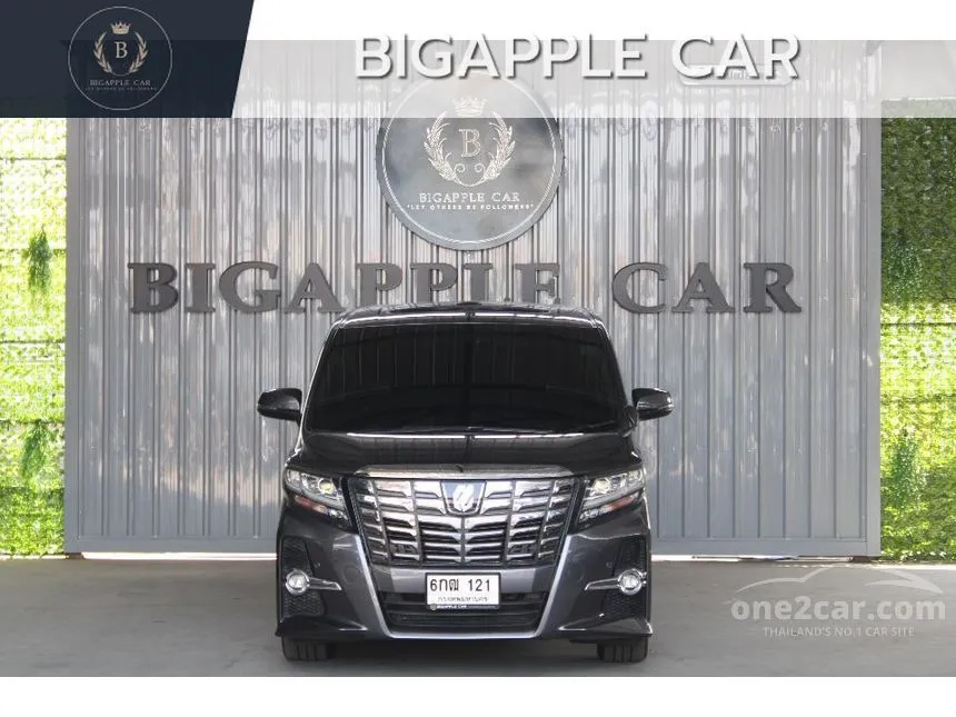 2017 Toyota Alphard S A-Package Type Black Van