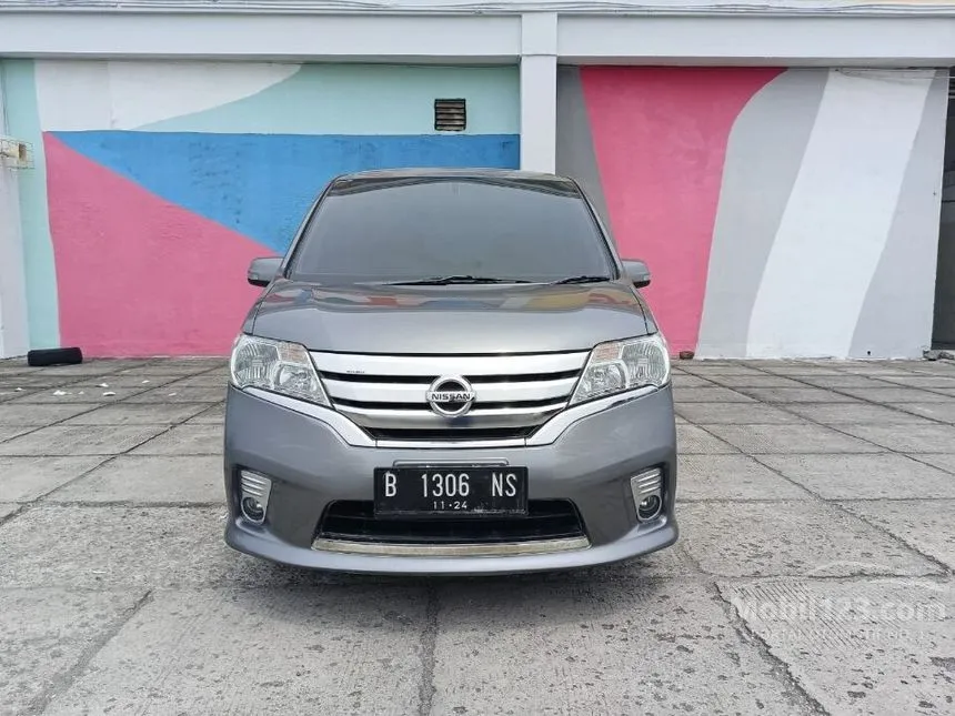Jual Mobil Nissan Serena 2014 Panoramic Autech 2.0 di DKI Jakarta Automatic MPV Abu