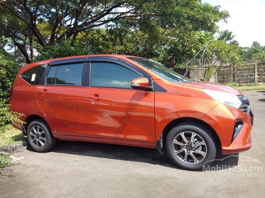 Jual Mobil Daihatsu Sigra 2020 R 1.2 di Banten Automatic MPV Orange Rp