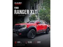 2023 Ford Ranger 2.0 XLT Pickup Bi Turbo Grey on Black Abu-abu Abu