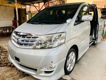 2005 Toyota Alphard 2.4 V Van Wagon samsul gurah plat AG jual atau tukar tambah sekoto kediri jatim