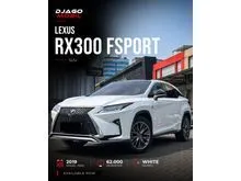 2019 Lexus RX 300 2.0 F Sport SUV White on Red Putih FSport RX300