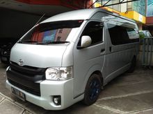 2017 Toyota Hiace 2.5 High Grade Commuter Van MT terawat dijual di malang