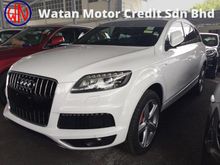 Audi Q7 3.0 TFSI S-LINE QUATTRO PETROL JPN,HI-SPEC,333HP,8 SPEED,POWER BOOT,SIDE N REAR CAMERA,BOSE SOUND,MMI-2,LED LIGHT,TRUE YEAR 11-UNREGISTE,