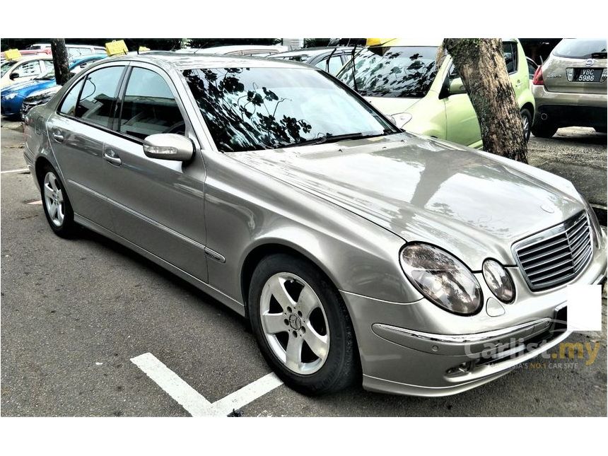 Mercedes-Benz E240 2005 Elegance 2.6 in Johor Automatic Sedan Silver ...