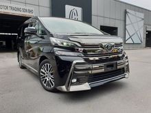 2015 Unreg Toyota Vellfire 2.5 Z G Edition MPV Full Loaded Up To 3Yrs Warranty