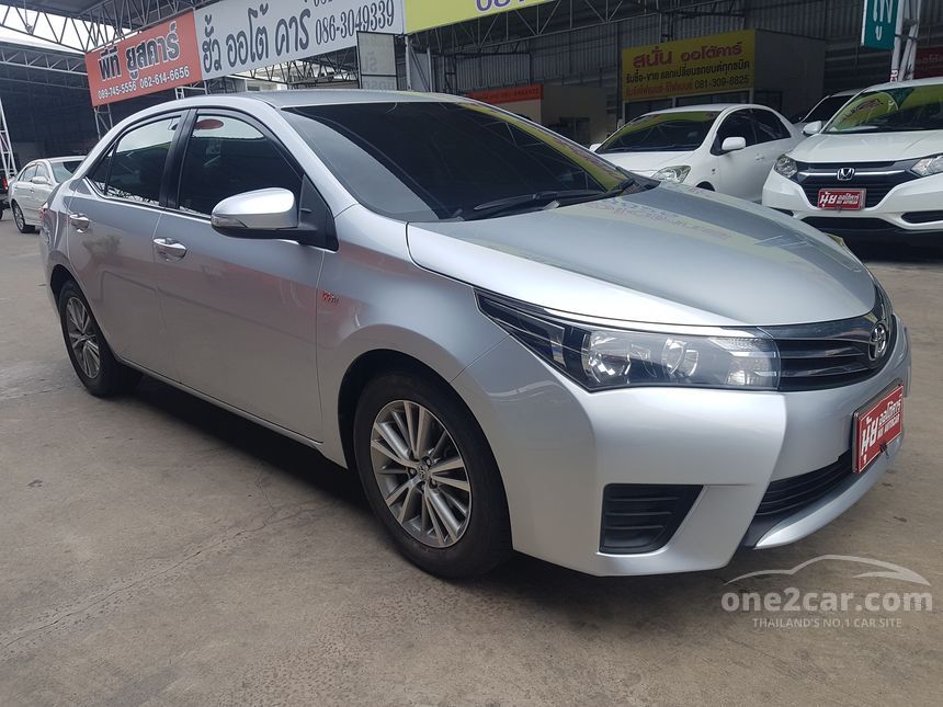 Toyota Corolla Altis 2015 E 1.8 in กรุงเทพและปริมณฑล Automatic Sedan สี ...
