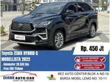 2022 Toyota Kijang Innova Zenix 2.0 Q HV TSS Modellista (Premium Color) MPV RSE At Matic Hitam Km 27Rb Warenty Service Toyota On Dp 55Jt *Dinar Auto*