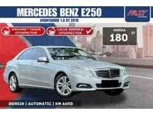 2010 Mercedes-Benz E250 1.8 Avantgarde CGI Sedan AT LOW KM.66RB & PAJAK PANJANG