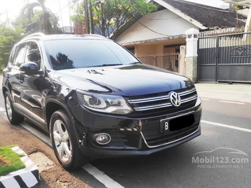 Jual Mobil Volkswagen Tiguan 2013 TSI 1.4 di DKI Jakarta Automatic SUV Hitam Rp 149.000.000