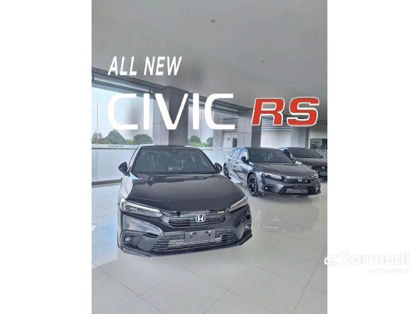 Jual Mobil Honda Civic 2023 RS 1.5 di Banten Automatic Sedan Hitam Rp 554.400.000