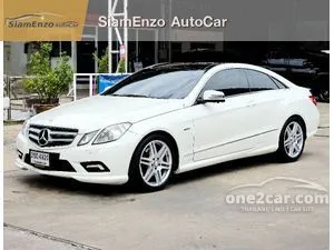 2011 Mercedes-Benz E250 1.8 AMG Dynamic Coupe