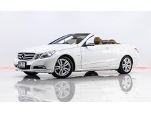 2011 Mercedes-Benz E250 CGI BlueEFFICIENCY 1.8 W207 (ปี 10-16) Avantgarde Cabriolet