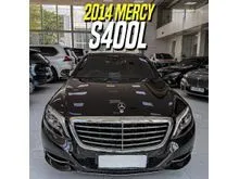 2014 Mercedes-Benz S400L 3.0 Exclusive Sedan Black on Brown Record Mercy S400 L S 400 Hitam