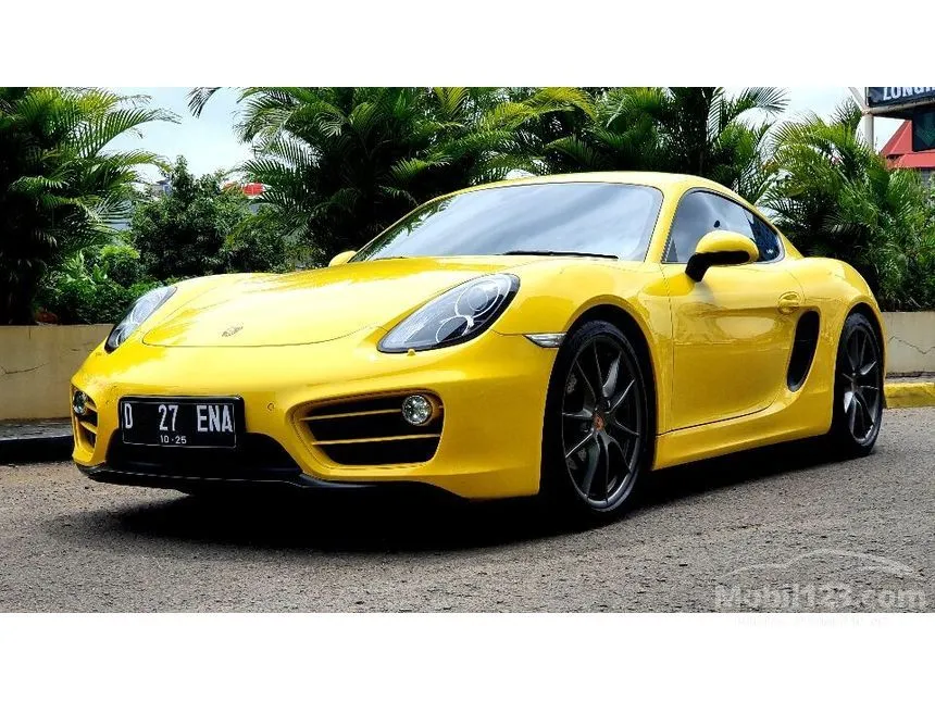 Jual Mobil Porsche Cayman 2013 2.7 di DKI Jakarta Automatic Coupe Kuning Rp 1.380.000.000