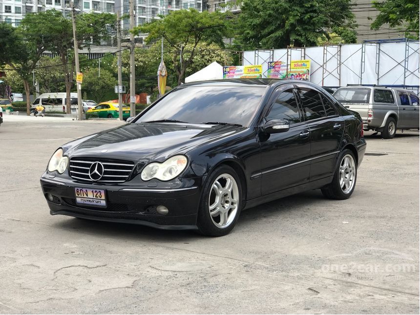 Mercedes-Benz C180 2002 2.0 in กรุงเทพและปริมณฑล Automatic Sedan สีดำ ...