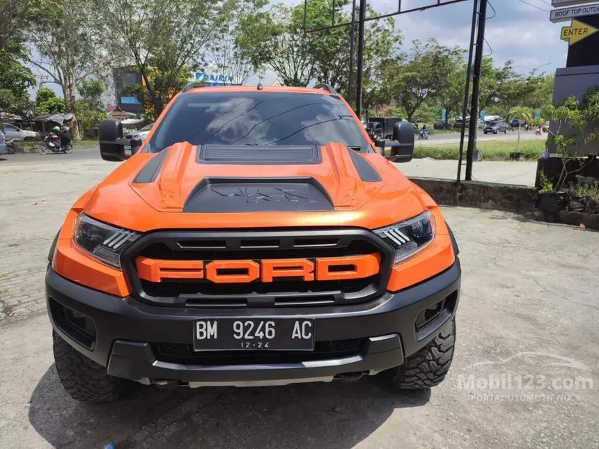 Jual Mobil Ford Ranger 2014 WildTrak Dual Cab 2.2 di Riau Automatic Pick