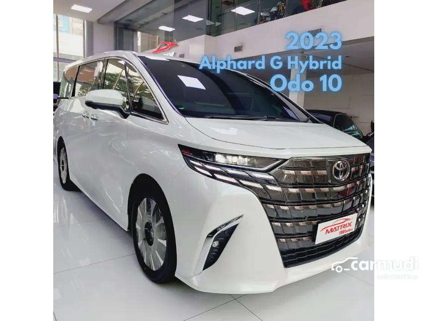 Jual Mobil Toyota Alphard 2023 HEV 2.5 di DKI Jakarta Automatic MPV Putih Rp 1.825.000.000