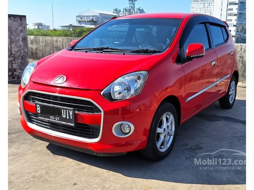 Jual Mobil Daihatsu Ayla 2017 X 1.0 di DKI Jakarta Manual Hatchback Merah Rp 78.000.000