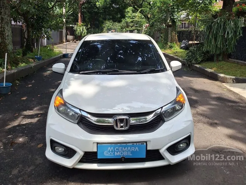 Jual Mobil Honda Brio 2018 Satya E 1.2 di Jawa Barat Manual Hatchback Putih Rp 139.000.000