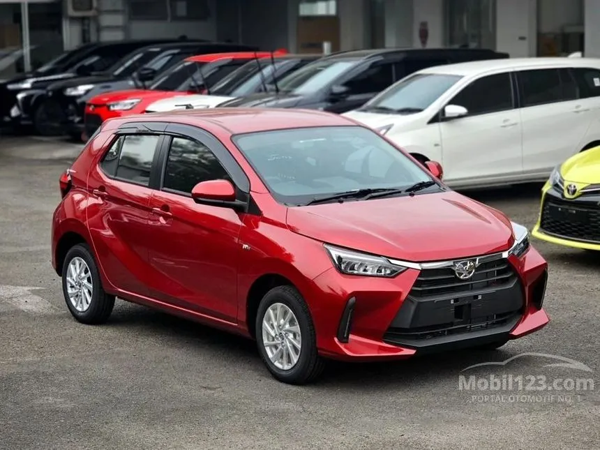 Jual Mobil Toyota Agya 2024 G 1.2 di Banten Automatic Hatchback Merah Rp 160.400.000
