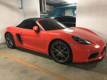 2018 Porsche 718 2.0 718 Boxster Convertible AT