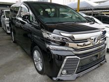 2015 Toyota Vellfire 2.5 Z 7 SEAT FULL SPEC UNREG 2015 15