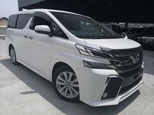 2015 Toyota Vellfire 2.5 ZA ***RAYA PROMOTION*** DON