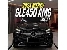 2023 Mercedes-Benz GLE450 3.0 AMG Line 4MATIC SUV Facelift Black Mercy GLE 450 Hitam