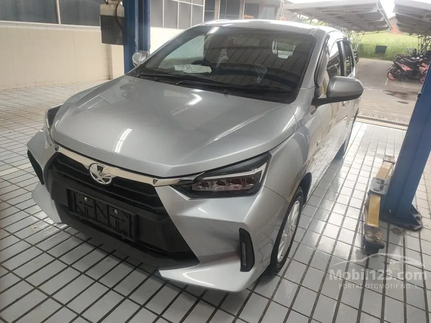 Jual Mobil Toyota Agya 2024 G 1.2 di Jawa Barat Automatic Hatchback Silver Rp 161.300.000