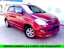 2005 Toyota Innova 2.0 G MPV NO GST