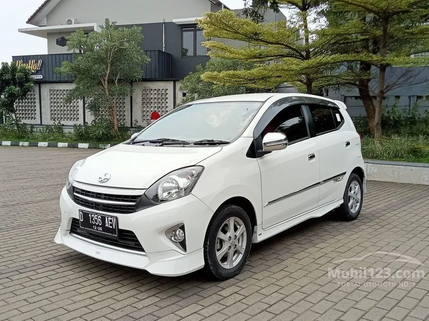 Jual Mobil Toyota Agya 2016 G 1.0 di Jawa Barat Automatic Hatchback Putih Rp 107.000.000