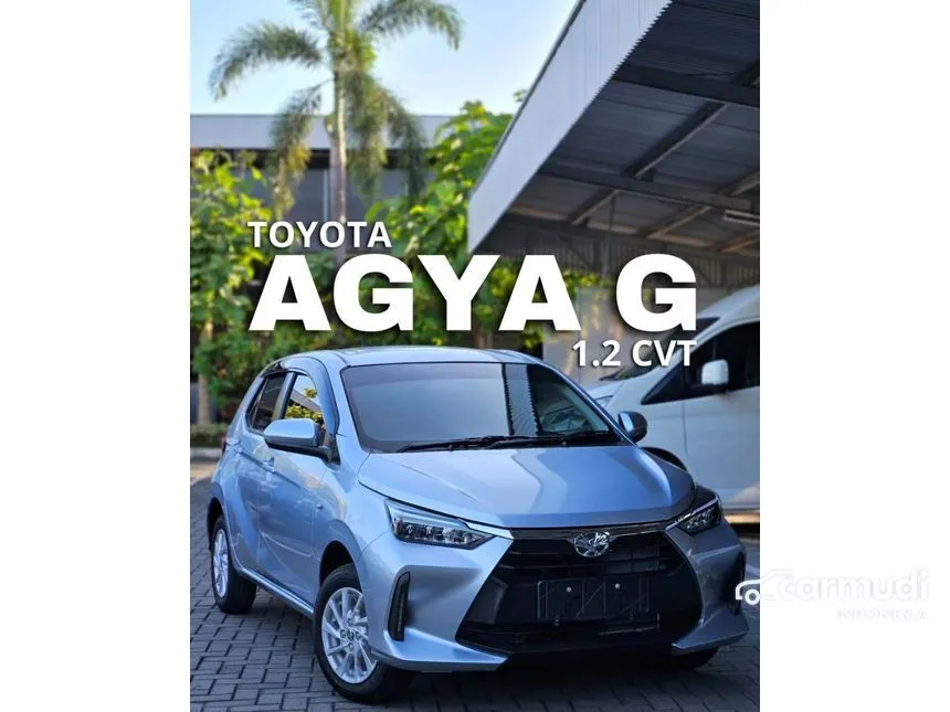 Jual Mobil Toyota Agya 2024 G 1.2 di DKI Jakarta Automatic Hatchback Putih Rp 155.500.000