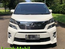 2014 Toyota Vellfire 2.4 ZG Audioless Km 110rb Mulus Terawat