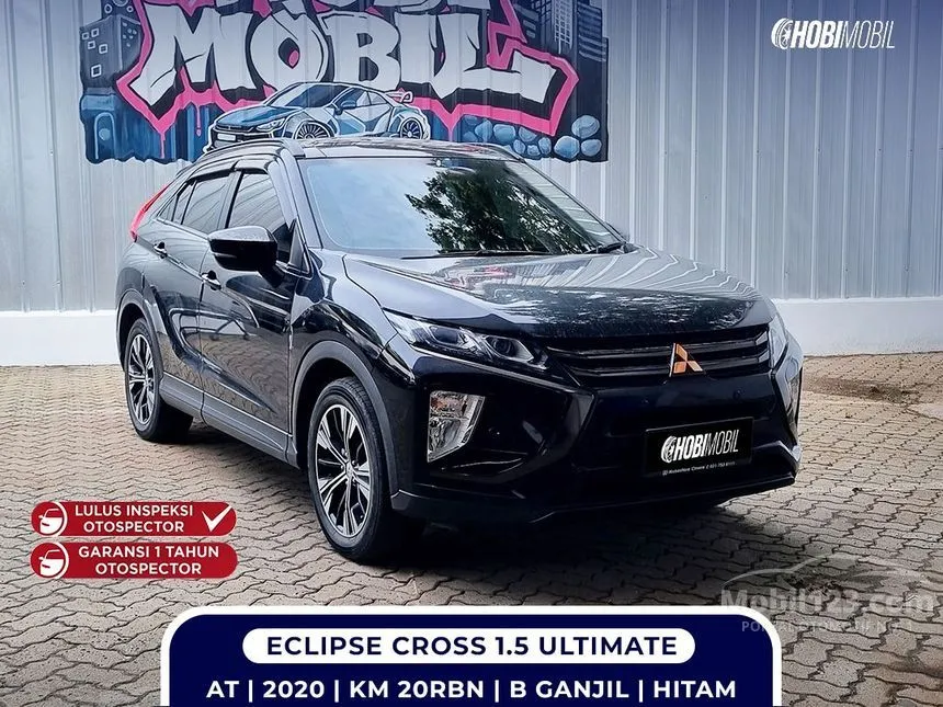 Jual Mobil Mitsubishi Eclipse Cross 2020 Ultimate (Red Diamond) 1.5 di DKI Jakarta Automatic SUV Hitam Rp 288.000.000