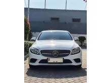2018 Mercedes-Benz C300 2.0 AMG Line CKD Sedan (W205) White on Black Odo 37 Rb (TERMURAH)