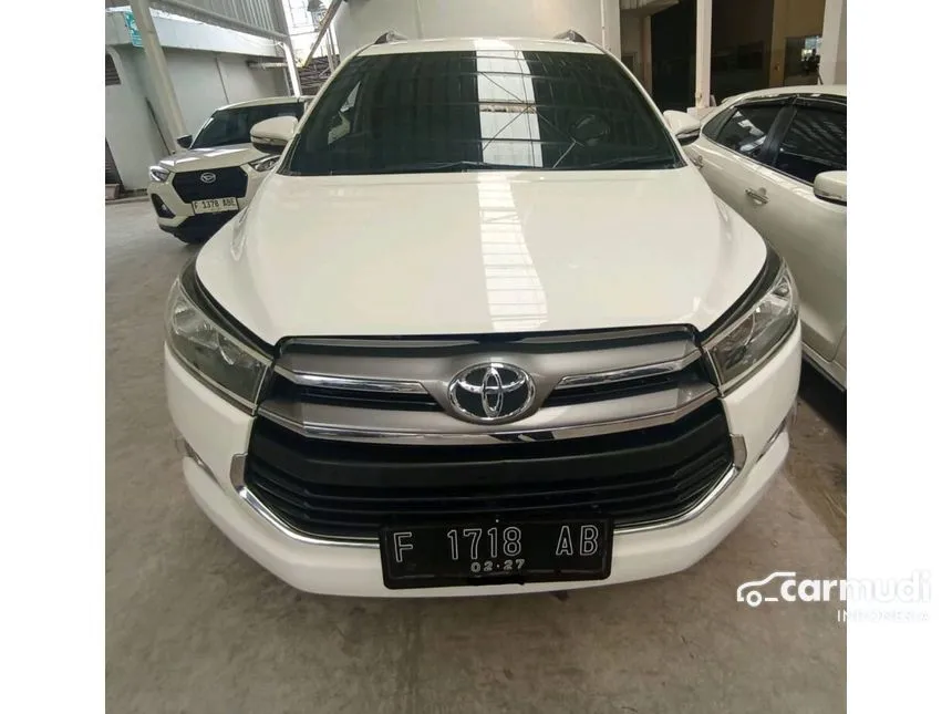 Jual Mobil Toyota Kijang Innova 2016 V 2.0 di Banten Automatic MPV Putih Rp 238.900.000